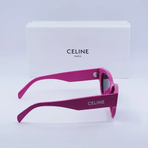 Final Price! Celine CL40197U 75A Fuchsia/Smoke Sunglasses display picture 3